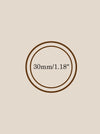 Stamtechs Creative Sealing Natural Willow Wax Stamp Wooden Handle Wax Seal Stamps