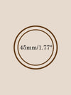 Stamtechs Creative Sealing Natural Willow Wax Stamp Wooden Handle Wax Seal Stamp