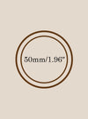 Stamtechs Creative Sealing Natural Willow Wax Stamp Wooden Handle Wax Seal Stamps