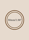 Stamtechs Creative Sealing Natural Willow Wax Stamp Wooden Handle Wax Seal Stamp