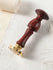 Stamtechs Universal Thread Head Interchange Wooden Handle Wax Stamp