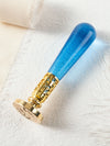 Stamtechs Vintage Crystal Agate Handle Wax Seal Stamp Set
