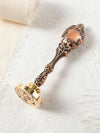 Stamtechs Vintage Alloy Scepter Handle Wax Stamps