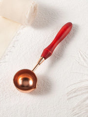 Stamtechs Variety Wooden Handle Wax Sealing Stamp Melting Spoon