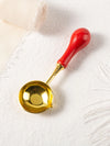 Stamtechs Wooden Handle Wax Sealing Stamp Melting Spoon