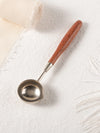 Stamtechs Vintage Wooden Handle Wax Sealing Stamp Melting Spoon