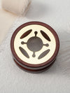 Stamtechs Retro Different Shape Wooden Sealing Wax Melting Furnace
