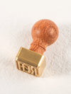 Stamtechs Alice Single Initial Pottery Stamp