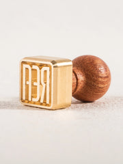 Stamtechs Alice Single Initial Pottery Stamp