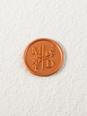 Stamtechs Letter MD Envelope Seal Decoration Self Adhesive Wax Seals