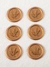 Stamtechs Grain Pattern 30mm Envelope Seal Decoration Self Adhesive Wax Seals