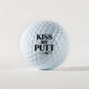 Stamtechs Kiss My Putt Golf Ball Stamp