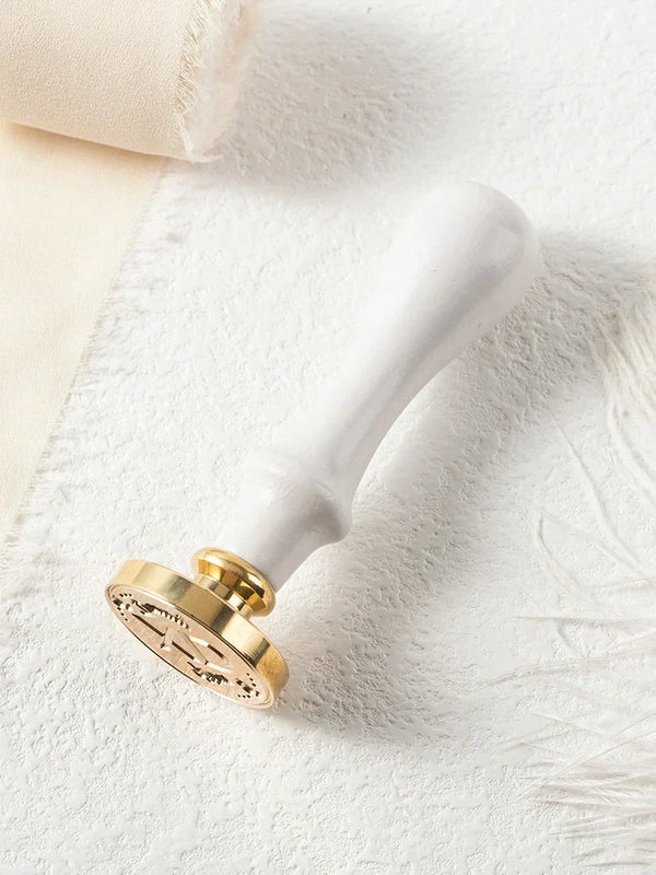 Stamtechs Decorative Flower Pattern Wax Stamp