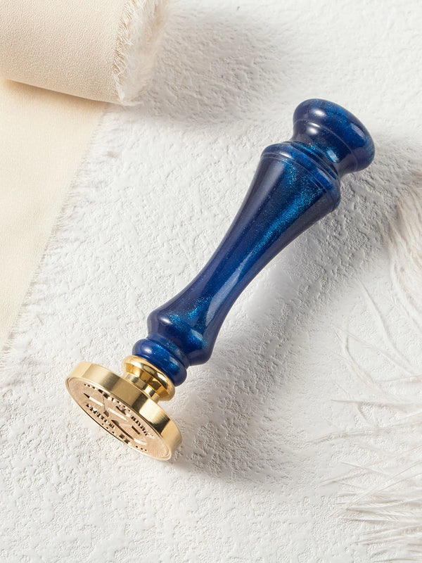 Stamtechs Wax Seal Stamp Handle Universal Thread Head Crystal Handle