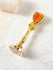 Stamtechs Vintage Alloy Cat Eye Scepter Handle Wax Stamp