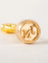 Stamtechs Classique Monogram Gold Handle Ice Cube Stamp