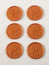 Stamtechs Letter MD Envelope Seal Decoration Self Adhesive Wax Seals